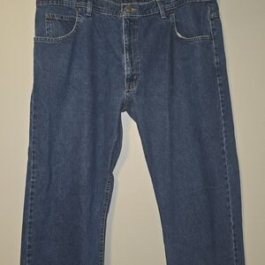 Men's Relaxed Fit Blue Jeans